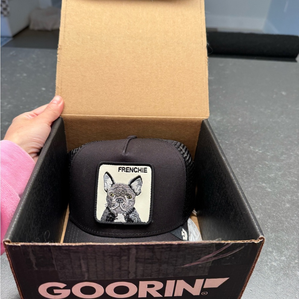 Goorin Bros French Bulldog trucker hat